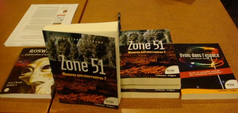 Zone 51 Le livre