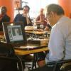 Gilles Lorant au piano . . .Oups !  au powerpoint  !