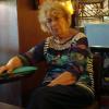 Nicole Dhuin ,la pause avant l'exposé.