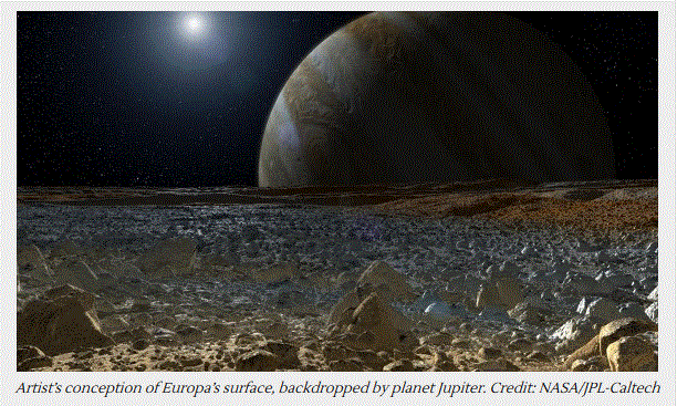 Europa 2eme satellite de Jupiter.