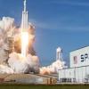 Falcon Heavy décollage