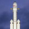 Falcon Heavy (le haut avec la coiffe protectrice )