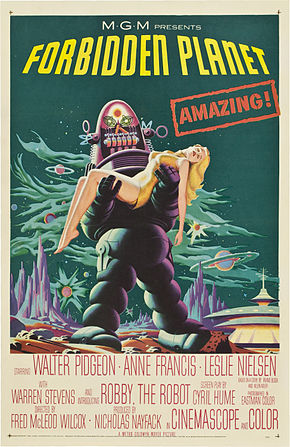 Forbidden planet poster