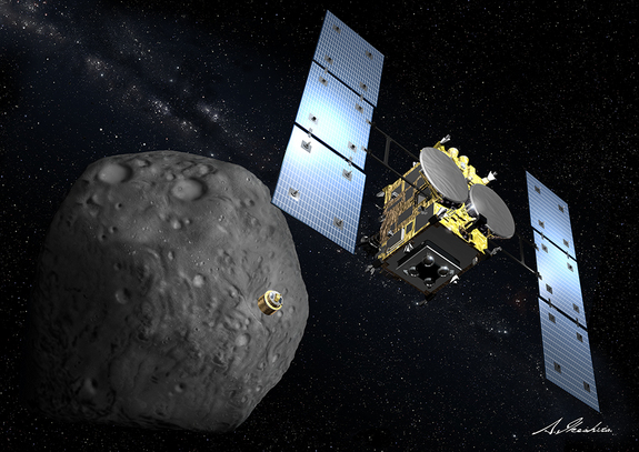 hayabusa2-asteroid-mission-1-probe-release