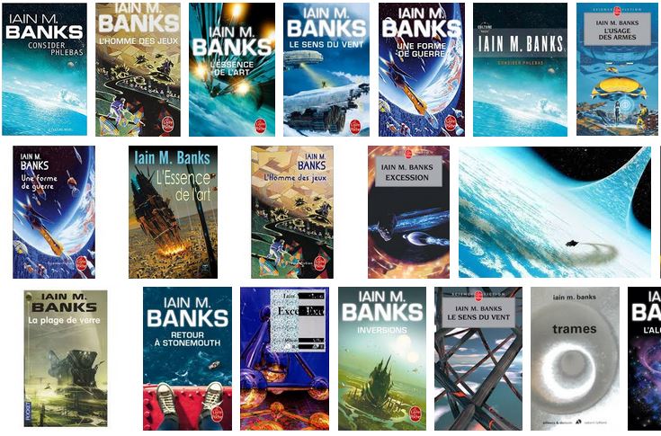 Livres de SF de Iain-M-Banks (inspiration d' OCISLY)