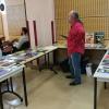 Gilles Durand au milieu de son stand