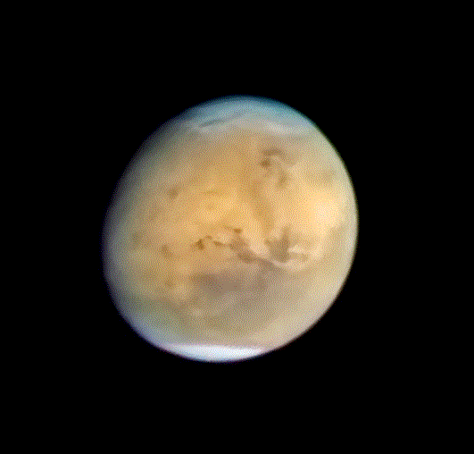 Mars-hubble