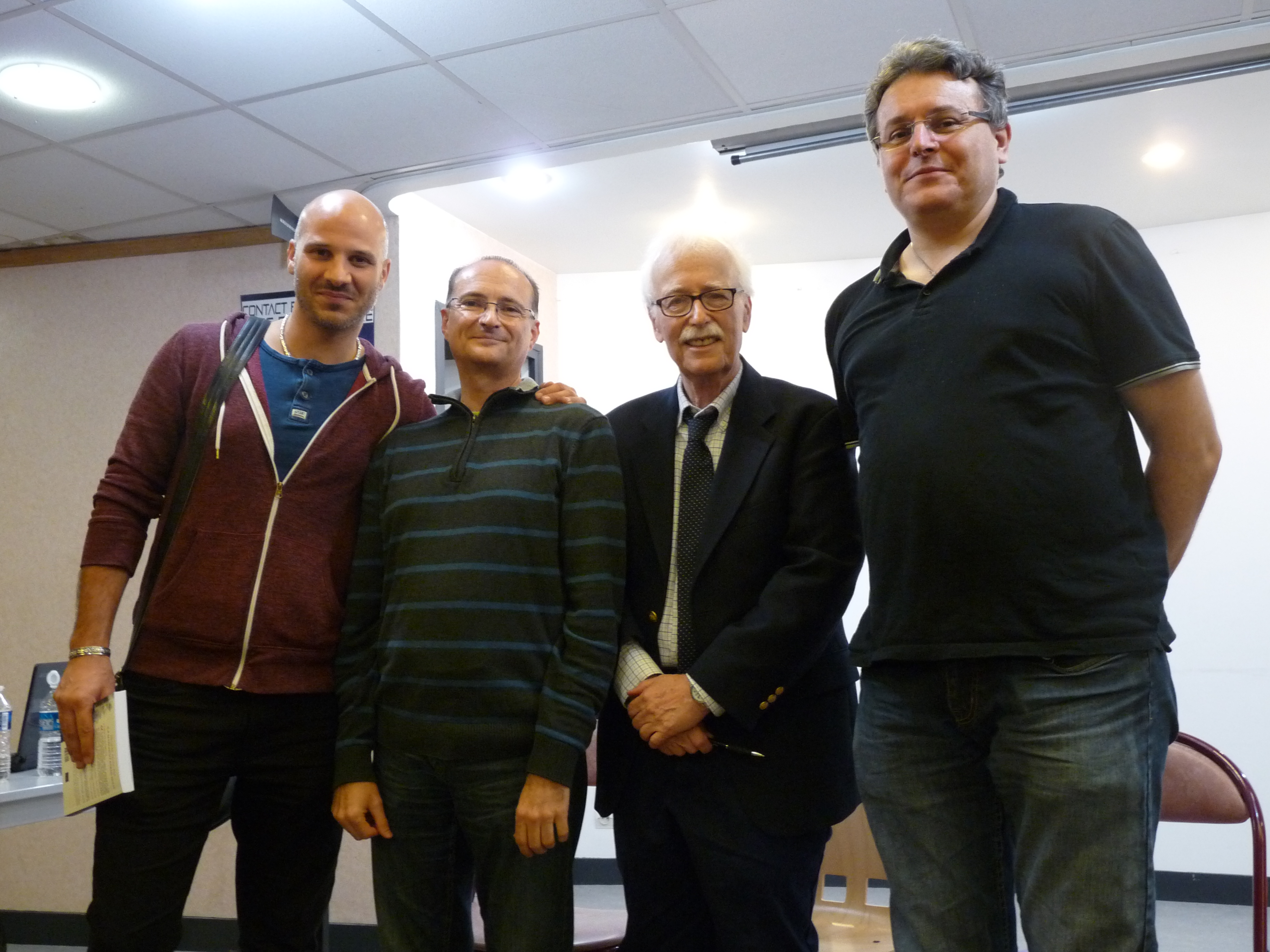 Photo de groupe des RU parisiens avec David Jacobs (2)