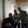 De G à D : Thierry Rocher, Bruno Botta etJean Librero.