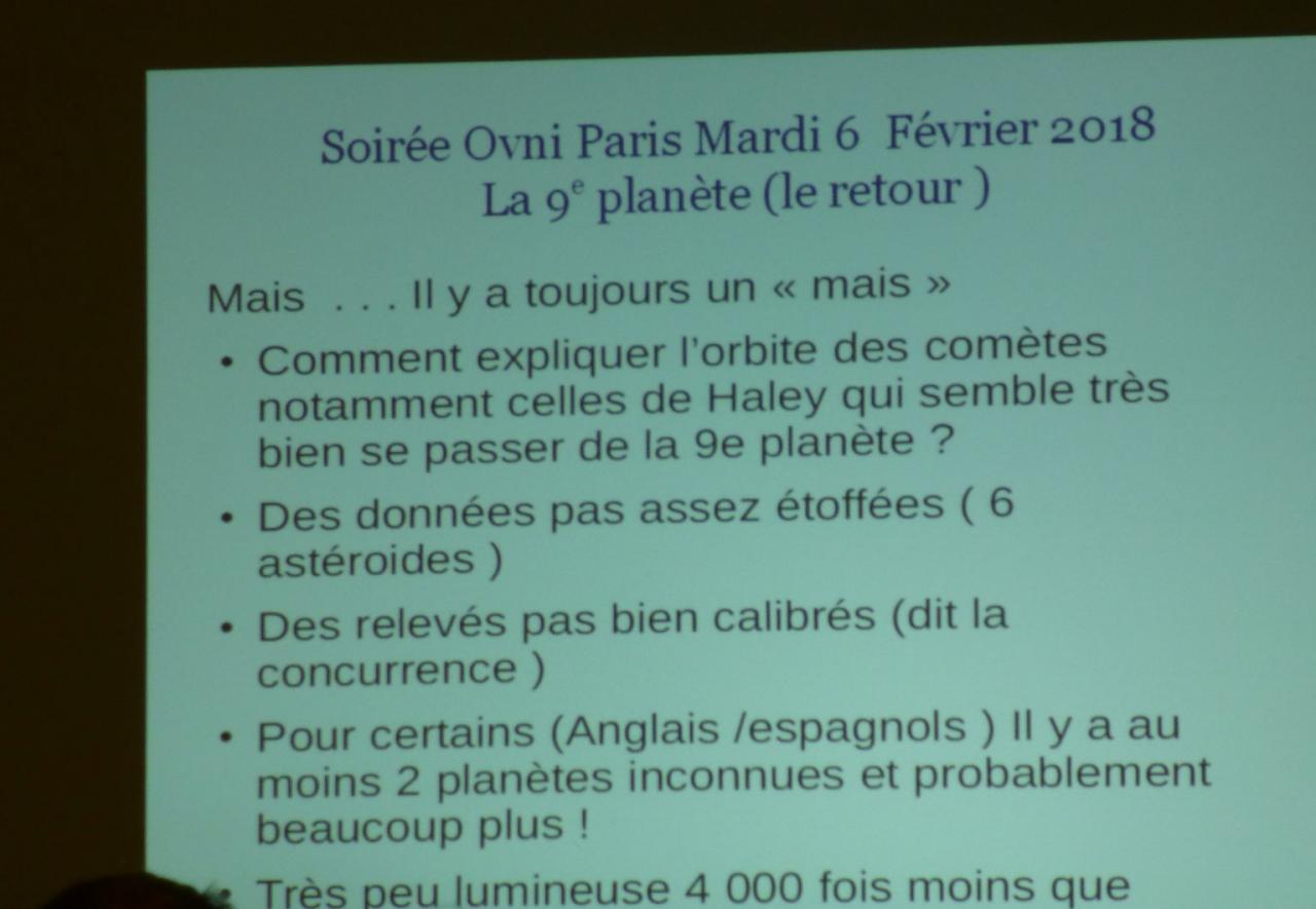 Planète  9  ou pas ?