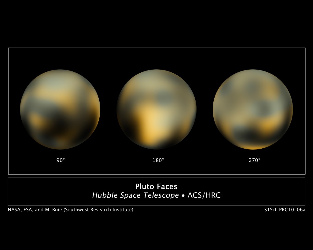 Pluto-hubble